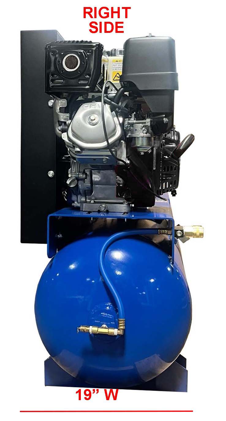 14G30TRKE Eagle 14 HP Kohler Pro Electric Start 24CFM @ 100psi (175psi max) Two Stage