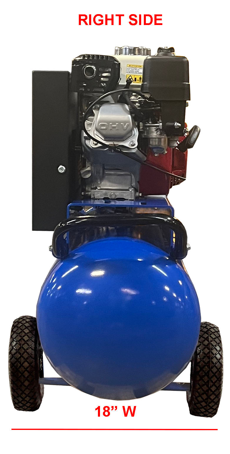P55G25H1 Eagle 5.5HP Honda Portable Horizontal 12.5CFM @100psi (150psi max)