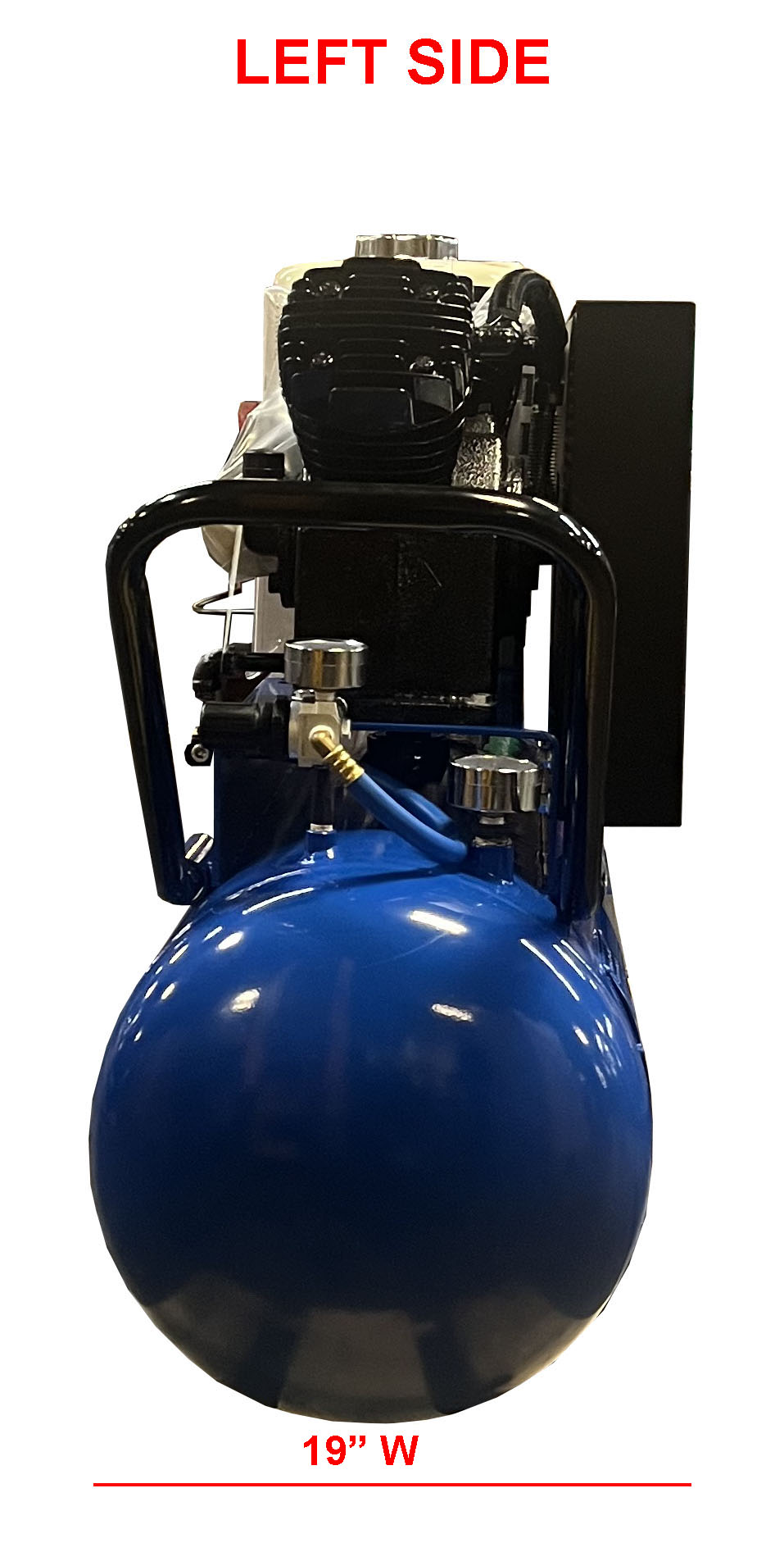 P90G25H1 Eagle 9HP Honda Portable Horizontal 18.5CFM @ 100psi (150psimax)