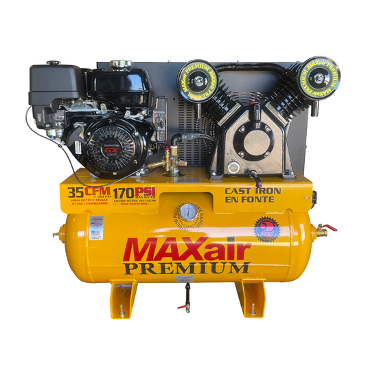 11G30TRKE-H-MAP MAXair 13HP Honda Electric Start 35 CFM @100psi (170psi max)