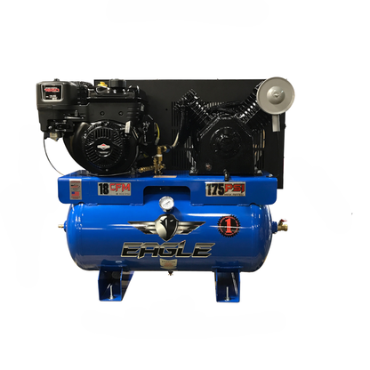 14G30TRKE-BS Eagle 14 HP Briggs & Stratton Electric Start 18.5 CFM @ 100 psi ( 175 psi max ) Two Stage