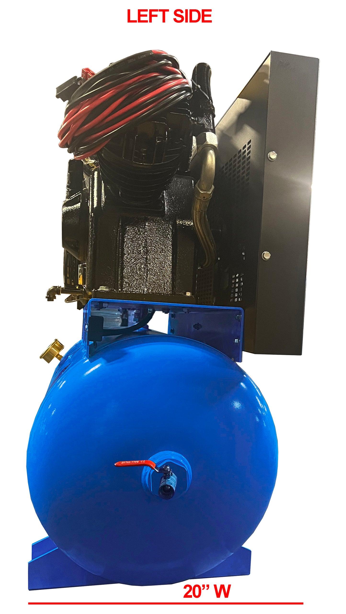 18G55TRKE Eagle 18 HP Vanguard V- Twin Electric Start 36CFM @ 100psi (200psi max) Two Stage