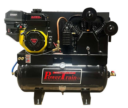 PT-14G30TRKE-V3 PowerTrain 14HP Electric Start 24CFM @ 100psi(175psi max) 2 Stage