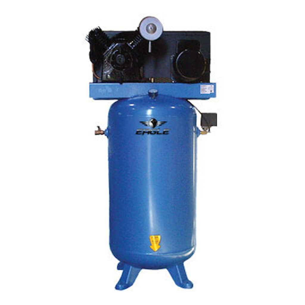 5580V2-CS Eagle 5 HP Upright 18.5CFM @ 100psi (175psi max ) w/ 3 Phase power 575 volt Two Stage