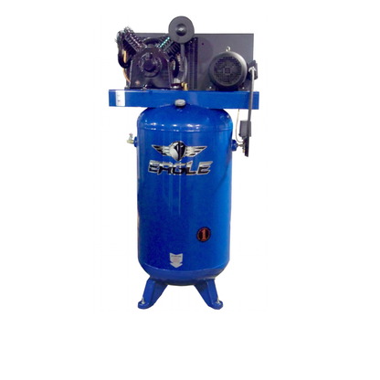 C7380V1-CS2 Eagle 7.5HP Upright 30CFM @ 100psi w/Combo Switch (150psi max ) w/ 3 Phase power 208/230 volt