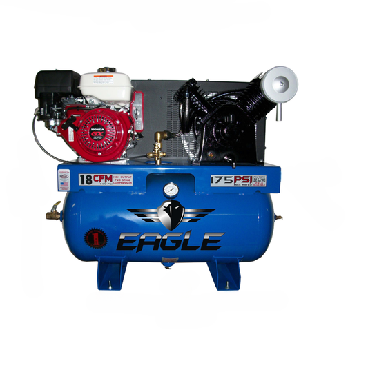 9G30TRKE Eagle 9 HP Honda Electric Start 18CFM @ 100psi (175psi max )