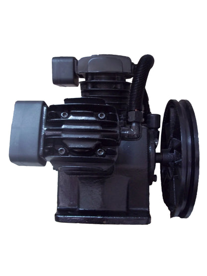 CC3065 - 3 CYLINDER V-STYLE CAST IRON COMPRESSOR PUMP COMPATIBLE WITH  MOST (TRUE) 5 HP MOTORS FOR 60 OR 80 GALLON COMPRESSOR ( 8 OR 9 HP GAS ENGINE )  SINGLE STAGE 150 PSI MAX PRESSURE, APPROXIMATELY 15  to 18 CFM