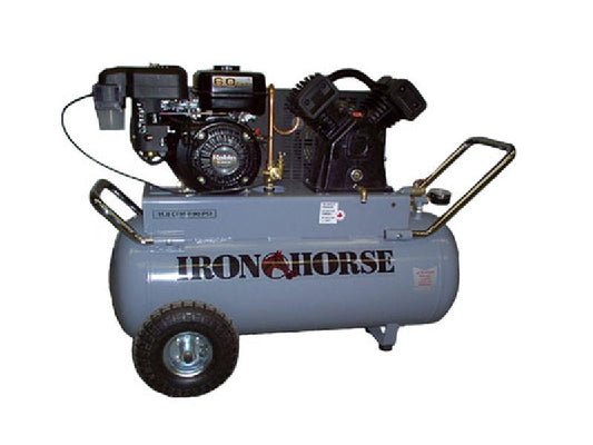 IHP55G25H1 Iron Horse 5.5HP Honda Portable Hor.11CFM @ 90psi (150psi max)