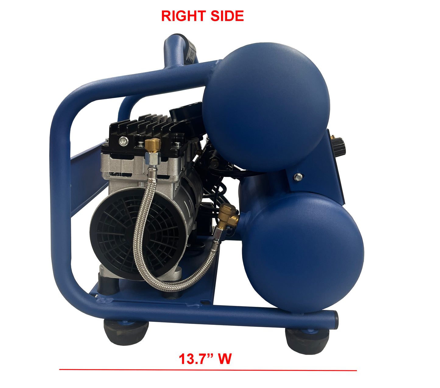 EA-2000 Eagle Silent Series .75HP 1 CFM @ 100 PSI 1 Gallon 110 Volt