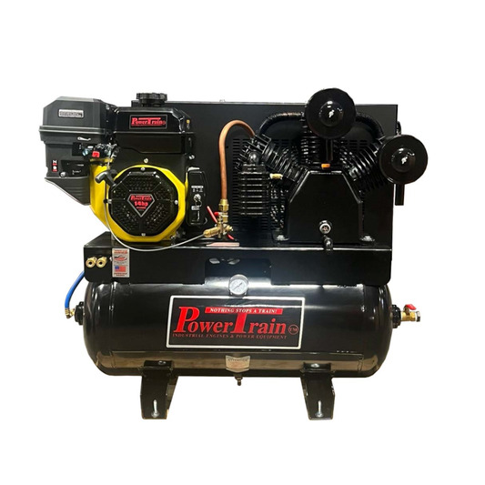 PT-14G30TRKE-V3 PowerTrain 14HP Electric Start 24CFM @ 100psi(175psi max) 2 Stage